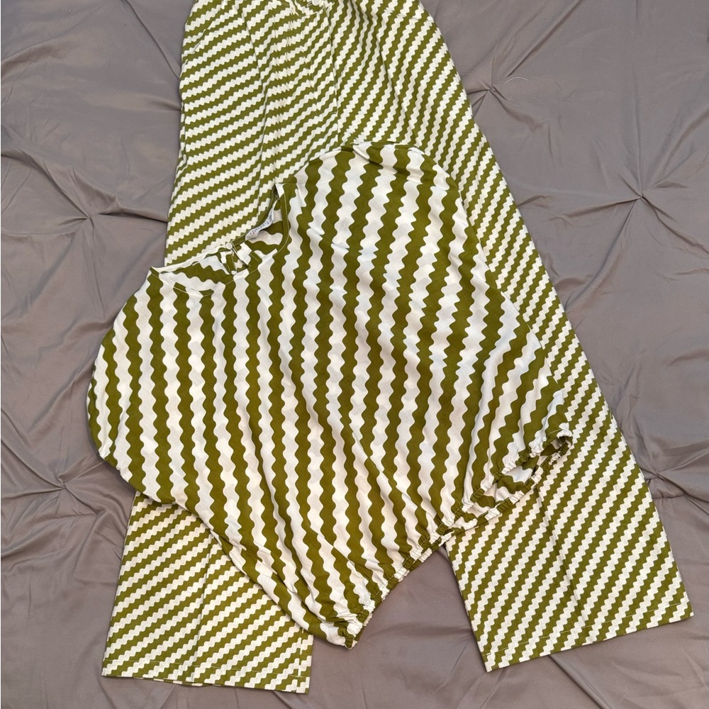 Compania Fantastica Retro Print Two Piece Outfit